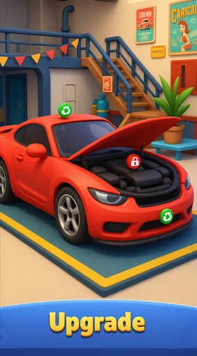 Descarga Triple Car: Match & Mod – Resuelve Puzles y Tuneo de Autos - Screenshot 4