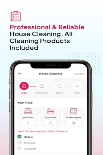 Descarga DO4YOU: Servicios de Limpieza y Lavandería a Domicilio - Screenshot 9