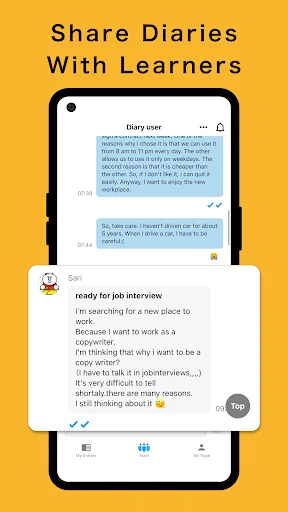 LangJournal: Aprende Idiomas con IA – Corrección en Tiempo Real - Screenshot 6