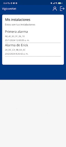 Descargar VigicomNet Última Versión – Gestión de Alarmas y Seguridad - Screenshot 4