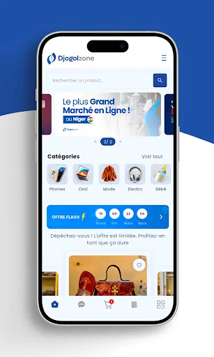 Descargar Djogol Zone APK – La Plataforma de Compras N.º 1 en Níger - Screenshot 1