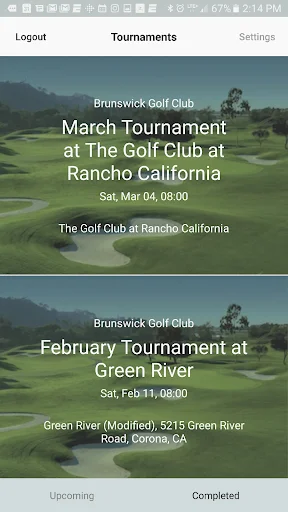 Descarga EZ Golf League – Gestión Profesional de Golf Gratis - Screenshot 1