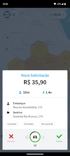 Descargar ZOMM BRASIL – Motorista: App de transporte segura y rápida - Screenshot 3