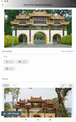 Descarga Dharma Realm Buddhist Assoc. – Eventos y Meditación Budista - Screenshot 15