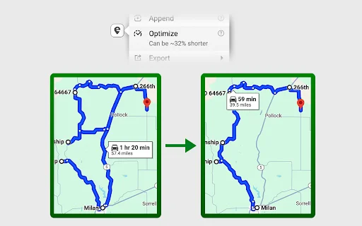 Google Maps Extended Routes: Planifica rutas largas y óptimas - Screenshot 2