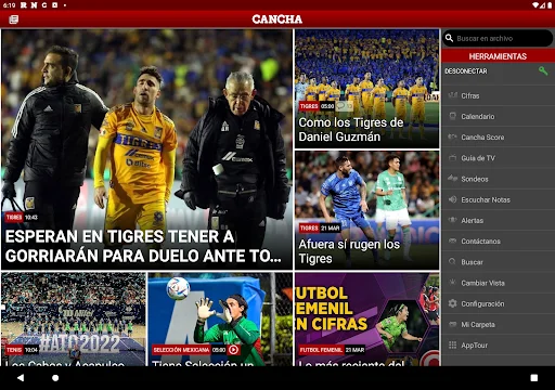 CANCHA: Resultados de Fútbol y Deportes en Vivo – Descarga Ahora - Screenshot 17