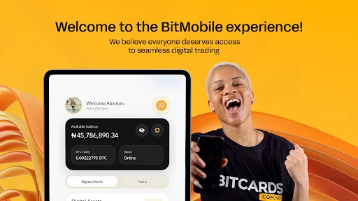 Descargar BitMobile: Trading de Bitcoin y Tarjetas Regalo – Rápido y Seguro - Screenshot 9