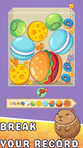 Descarga Fruit Drop Satisfy-Juicy Merge – Juego de Puzzle Gratis - Screenshot 5