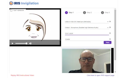 IRIS Invigilation: Asegura la integridad de tus exámenes online - Screenshot 2
