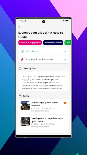 Descargar evexus: Tu compañero esencial para eventos en vivo - Screenshot 7