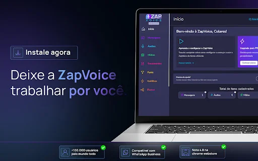 ZapVoice: Automatiza tu WhatsApp Web y Aumenta tus Ventas - Screenshot 5