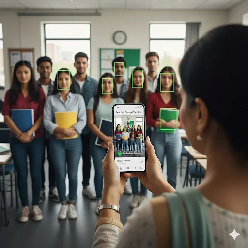 Mobile Face Attendance: Registro de Asistencia con Reconocimiento Facial - Screenshot 5