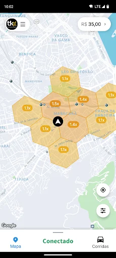 Descarga Tkx Motorista – La App Segura para Conductores Profesionales - Screenshot 1