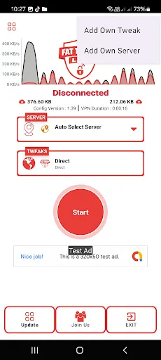 Descargar Fat Tunnel Lite: VPN Rápida y Segura para Android - Screenshot 3