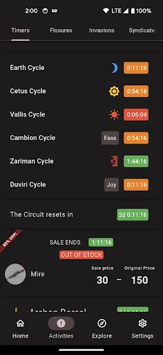 Descarga Cephalon Navis: El Mejor Hub para Warframe en Español - Screenshot 3