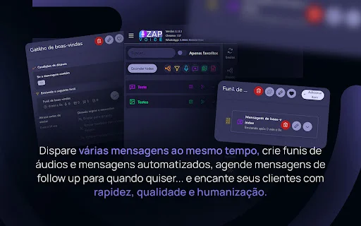 ZapVoice: Automatiza tu WhatsApp Web y Aumenta tus Ventas - Screenshot 1