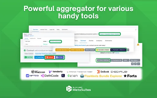 MetaSuites: La herramienta Web3 definitiva para exploradores - Screenshot 3
