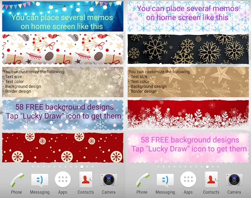 Sticky Memo Notepad Christmas: Notas Adhesivas Navideñas - Screenshot 13