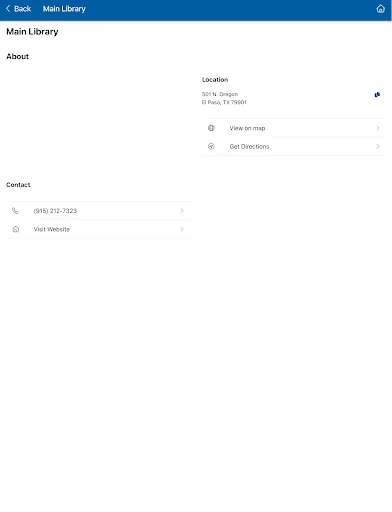 Descarga El Paso Public Libraries: Gestión de Libros en Android - Screenshot 18