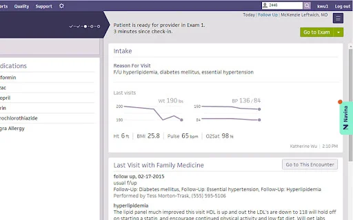 Navina Addon: Optimiza tu flujo de trabajo clínico con IA - Screenshot 1