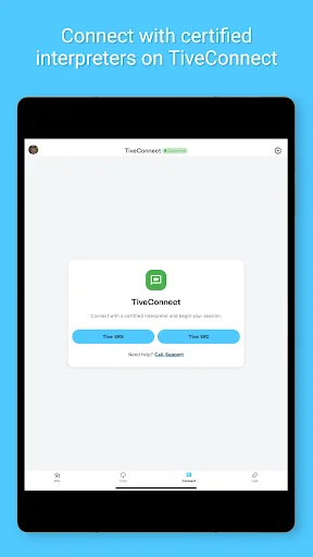 Descarga Tive: Servicio de Interpretación ASL y Video Chat Accesible - Screenshot 8