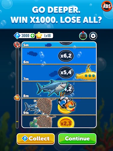 Descargar Chicken Cross – Sea Cross 2 – ¡Gana hasta x1000! - Screenshot 8