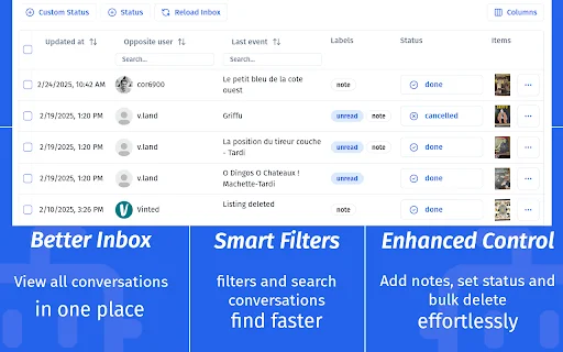 Dotb: Automatiza tus ventas en Vinted – Potencia tu armario - Screenshot 5