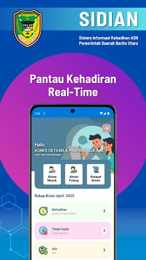 Descargar SIDIAN BARUT APK – Sistema de Asistencia Digital Eficiente - Screenshot 2