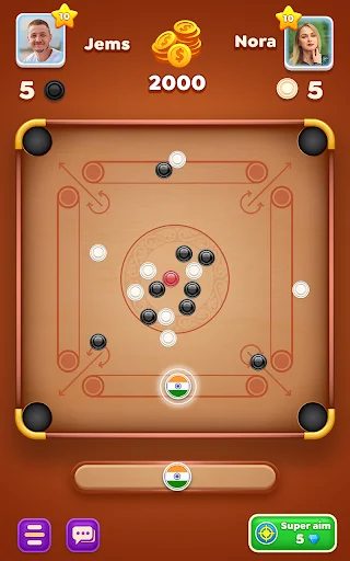 Descargar Carrom Cricket: El Mejor Juego de Mesa y Discos Online - Screenshot 8
