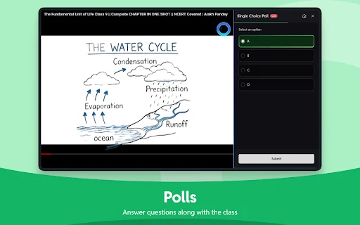 Pi Lens: Mejora tu estudio en YouTube con Tests y Resúmenes - Screenshot 1