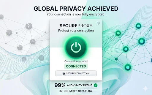 SecureProxy: VPN Gratis para Chrome – Navega Seguro y Privado - Screenshot 3