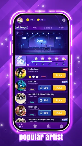 Descarga Beat Tiles 2: Piano Master – El Mejor Juego Musical Gratis - Screenshot 1